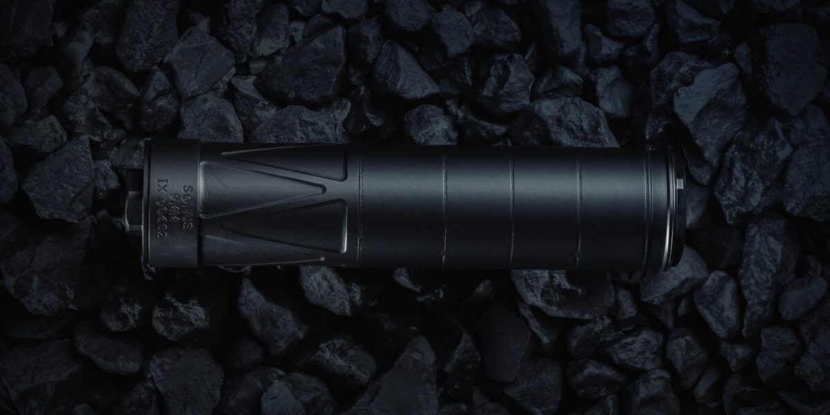 Sonus 9mm suppressor black nitride finish — Energetic Armament