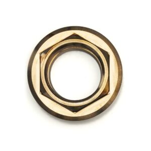 Energetic Arms Project E Mount in Raw Heat Treated finish — rear view