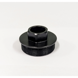 Sig Sauer tapered barrel suppressor mount — HUB 1.375×24 adapter top view, Black Nitride, Energetic Armament